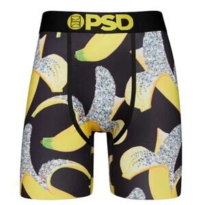 PSD Underwear Men's XL Iced Banana 7" Boxer Briefs Breathable MicroMesh Pouch